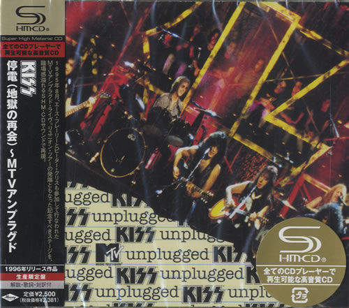 Kiss MTV Unplugged Japanese SHM CD (439365)